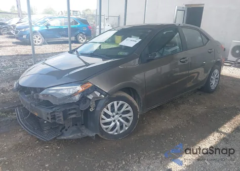 2017 Toyota Corolla Le from USA, damaged, VIN 2T1BURHE9HC775450